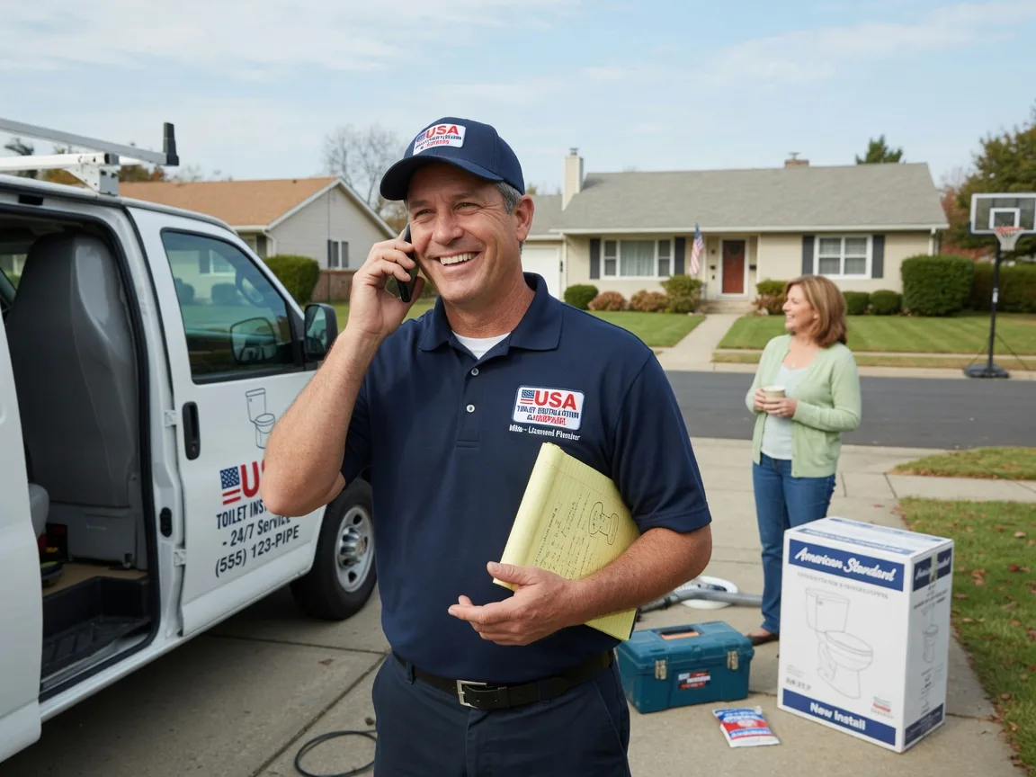 Toilet Installation Dows, IA FAQs